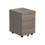 Jemini 3 Drawer Mobile Pedestal Goak