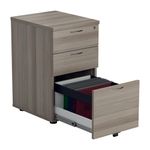 Jemini 3Drw Under Desk Ped Goak