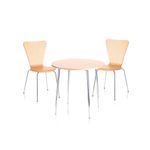 Jemini Bistro Tbl Rnd 800 Beech