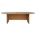 Jemini D-End Mte Tbl 2400X1200 N/Oak