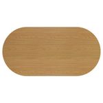 Jemini D-End Mte Tbl 2400X1200 N/Oak