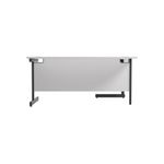Jemini Rdl Lh Desk 1600X1200 Wht/Blk