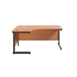Jemini Rdl Lh Desk 1800X1200 Bch/Blk