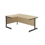 Jemini Rdl Lh Desk 1800X1200 Mpl/Blk