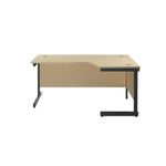 Jemini Rdl Rh Desk 1800X1200 Mpl/Blk
