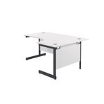 Jemini Rdl Rh Desk 1800X1200 Wht/Blk