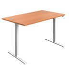 Jemini Sit/Stand Desk 1400X800Mm Bch