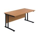 Jemini Du Rec Dsk 1600X800 N/Oak/Blk