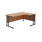 Jemini Du Rdl Rh Dsk 1600 Oak/Blk