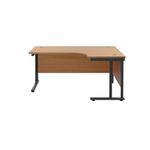 Jemini Du Rdl Rh Dsk 1600 Oak/Blk