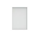 Polaris Bookcase 2Shlf 1204H Arc Wht