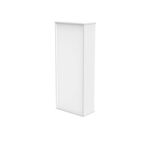 Polaris Bookcase 4Shlf 1980H Arc Wht