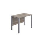 Jemini Rect Goal Post Desk G/Oak