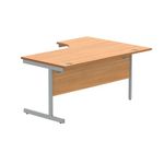 Polaris Lh Rdl Su Desk 1612 Nbch/Slv
