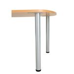 Jemini Boardroom Table Pole Leg Bch