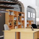 Bookcase 750X400X1200Mm Ellmau Beech