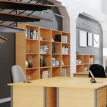 Serrion Prem Bkcase 1200 Ferrera Oak
