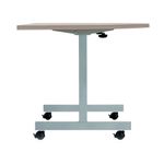 Jemini D-End Tilt Table 700 Grey Oak