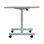 Jemini D-End Tilt Table 800 Grey Oak