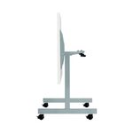 Jemini Trap Tilt Table 800 Wht/Slv