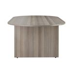 Jemini D-End Meet Table 1800 Gry Oak