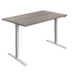 Jemini Sit/Stand Desk 1200 Goak/Wht