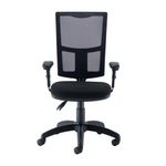 Jemini Medway Optr Chr Adj Arms Blk