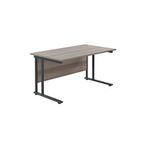 Jemini Du Rec Dsk 1200X800 G/Oak/Blk