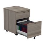 Jemini Rect Desk 1600X800 2Drw Ped