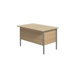 Serrion Rect 4 Leg Desk Ferrera Oak
