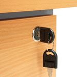 Serrion Dbl Ped 4Leg Desk Ellmau Bch