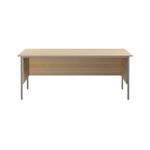 Serrion Rect 4 Leg Desk Ferrera Oak