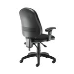 Jemini Intro Pst Chair Charcoal