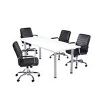 Jemini Rect Mte Tbl 1800X800X730 Wht