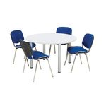 Jemini Circular Mte Tbl Wht
