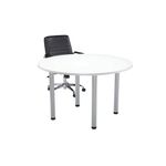 Jemini Circular Mte Tbl Wht