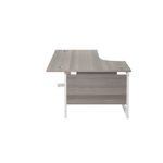 Jemini Radial Lh Desk 1800X1200 Goak