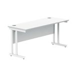 Polaris Rect Cant Desk 1600Mm Awht