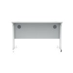 Polaris Rect Cant Desk 1200Mm Awht
