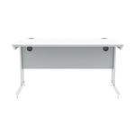 Polaris Rect Cant Desk 1400Mm Awht