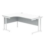 Polaris Lh Rdl Cant Desk 1600Mm Awht