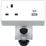 Nexus On Desk Power Module White