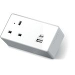 Nexus On Desk Power Module Grey