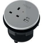 Nexus In Desk Power Module Grey