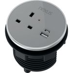 Nexus In Desk Power Module Grey