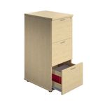 Jemini 3 Drw Filing Cab Maple
