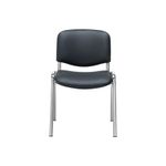Jemini Mpps Stacking Chair Chm/Blk