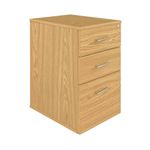 Avior Exec Under Desk Ped Nova Oak