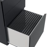 Jemini Contract 3 Drw Mob Ped Black