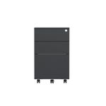 Jemini Contract 3 Drw Mob Ped Black